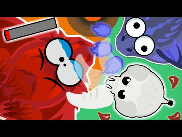 ELEPHANT KILLS QUEEN SCARLET in MOPE.IO // FUNNY MOMENTS