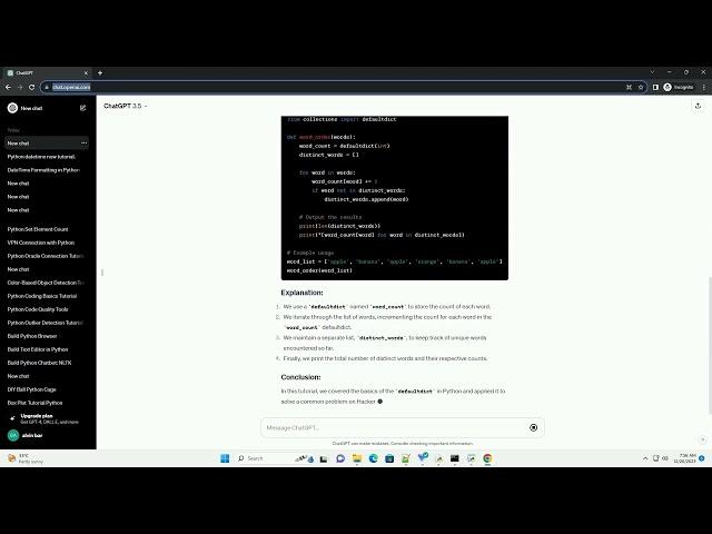 defaultdict tutorial hackerrank solution python