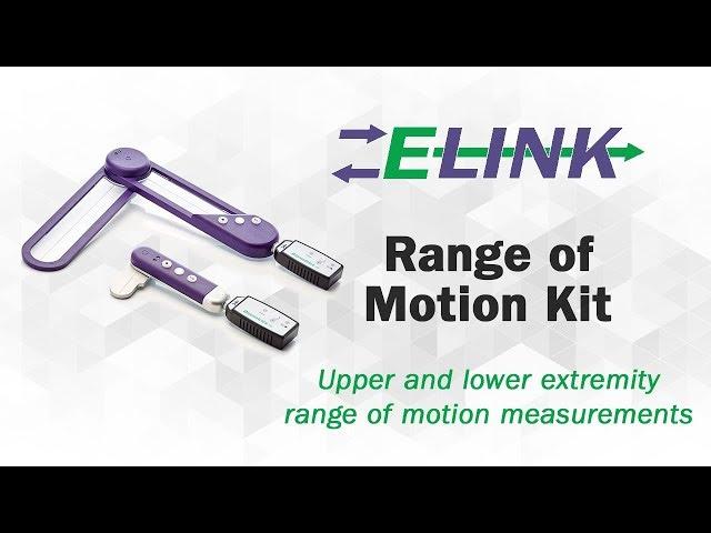 E-LINK Range of Motion Kit (Digital Goniometers)