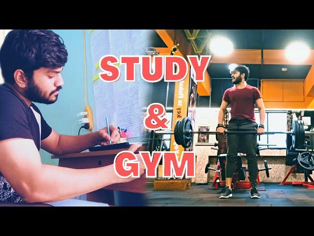 Insanely Studying For FMGE + gym️ vlog | Akash Mangukiya