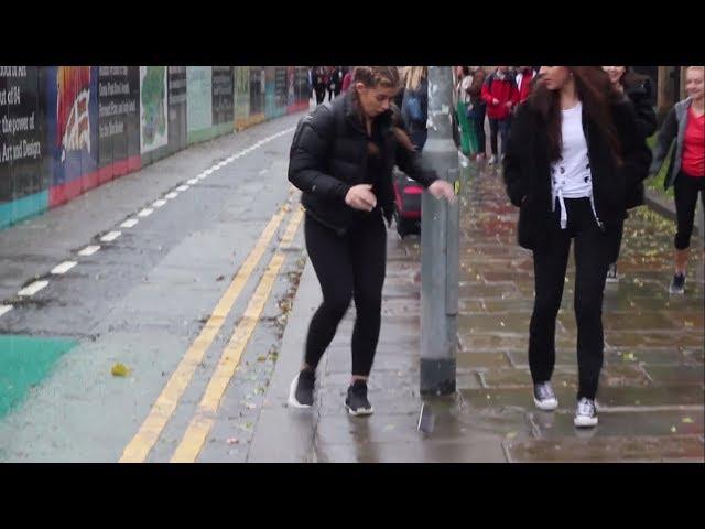 People walking into things whilst texting compilation