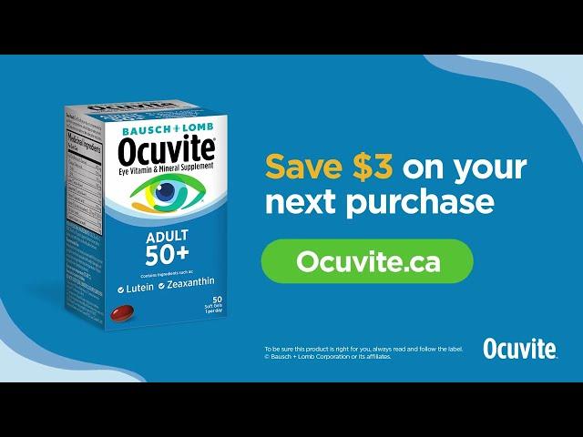 Ocuvite® 50+ Eye vitamin and Mineral Supplement