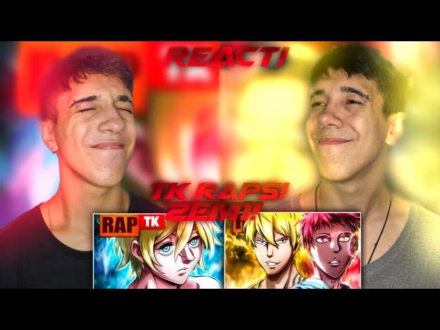 REACT (TK RAPS) - Rap: Me Olhe de Baixo (Akashi e Nash Gold) Ft @Flash Beats & Olhos de Deus - Adão