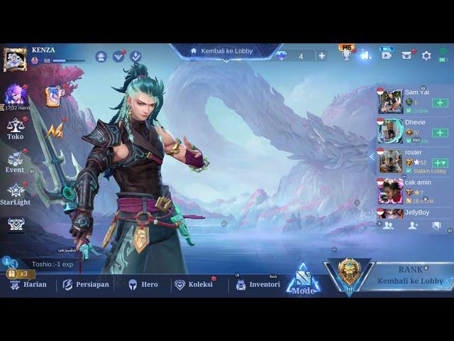 Best sniper! Live Mobile Legends - Savage Streak and Pushing Rank