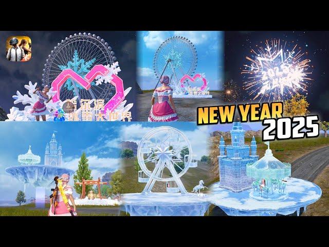 Game For Peace NEW YEAR 2025 New Update | 'Ice & Snow World' New Year Celebration Event Mode !