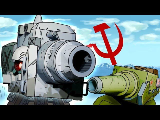 I AM THE SOVIET KARL-44 - IT'S TIME TO TELL EVERYONE! - Cartoons about tanks