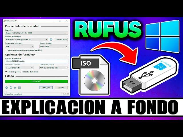 Como Usar Rufus 2023 | Hacer una USB Booteable Windows 10/8/7 y Prevenir Errores 