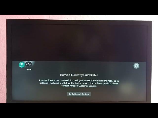 Amazon Fire TV Stick : How to Fix Home is Currently Unavailable Error