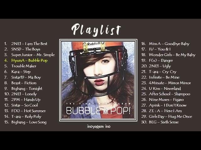 K-POP Nhạc Hàn Quốc PLAYLIST 2NE1, BIG BANG, SNSD, SUPER JUNIOR, MISS A, 2PM, WONDER GIRLS, APINK