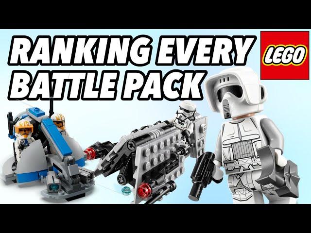 Ranking Every LEGO Star Wars Battle Pack From Worst to Best (2007-2023)