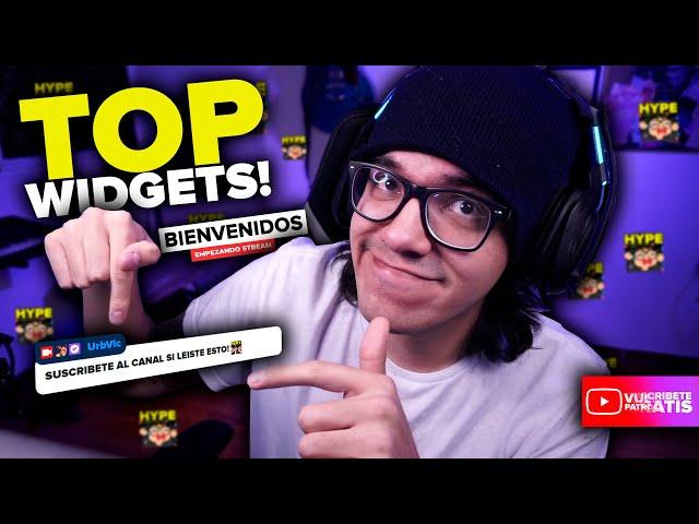  TOP WIDGETS, OVERLAYS Y PROPS GRATIS PARA OBS | Top/Tutorial con descarga GRATIS! | UrbVic