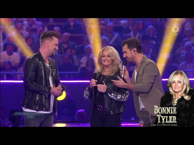 Bonnie Tyler & Ben Zucker singen zusammen ein Hit-Medly im Duett in Schlagerboom 2017