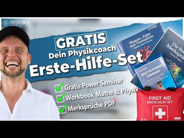 Dein GRATIS Physikcoach Erste-Hilfe-Set