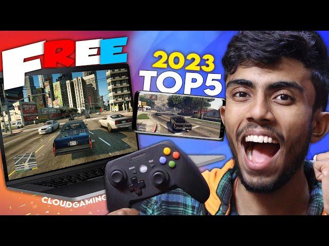 TOP 5 Free! Cloud Gaming Platform in India 2023 - Play GTA5 & AAA Games For Free Try Now