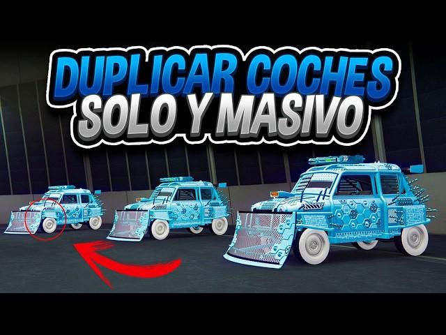 SOLO DUPLICAR COCHES SIN AYUDA (MASIVO PLACAS LIMPIAS) DESPUES DEL PARCHE/ TODAS LAS CONSOLAS Y PC!