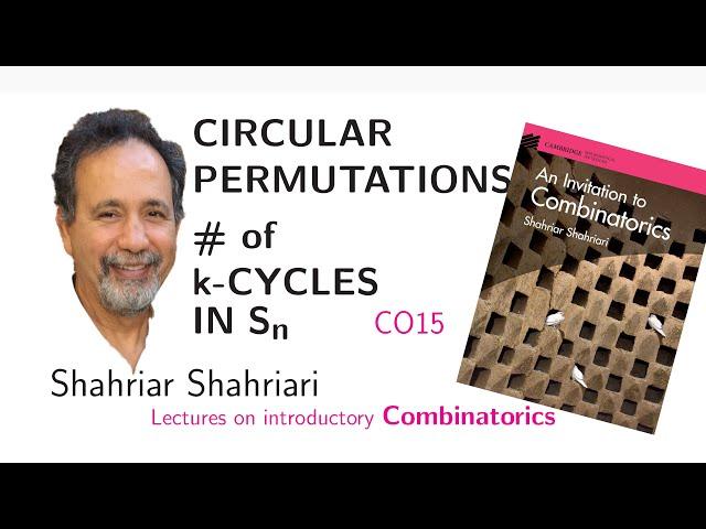 CO15 Circular Permutations, # of k-cycles in S_n