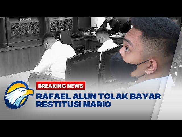 BREAKING NEWS - Rafael Alun Tolak Bayar Restitusi Mario Dandy Rp120 Miliar