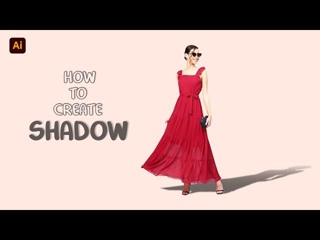 3 EASY WAYS TO CREATE REALISTIC SHADOW | Illustrator Tutorial