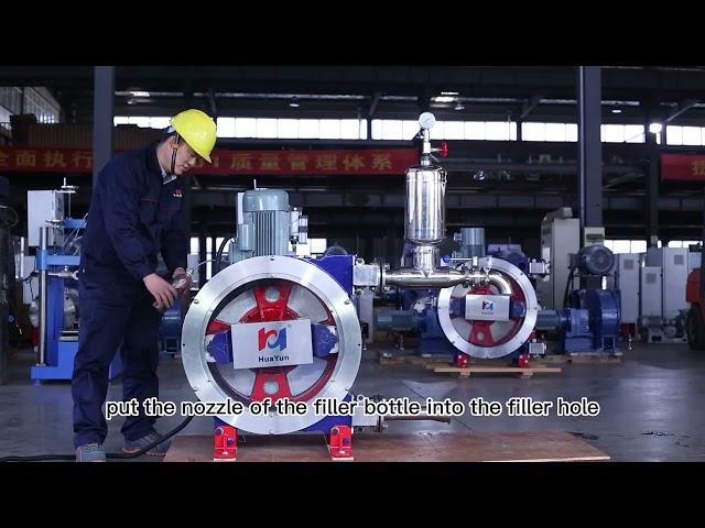 Peristaltic Hose Pump | How to Fuel Huayun Industrial Hose Pump Reducer