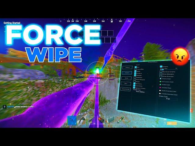 I USED the BEST 9$ RUST CHEATS on FORCE WIPE DAY (ft. Easy Rust)