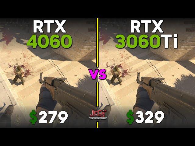 RTX 4060 vs RTX 3060 Ti | Tested in 15 games