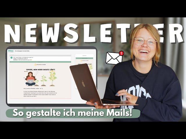 So gestalte & schreibe ich meinen Newsletter [mit Canva und Brevo]