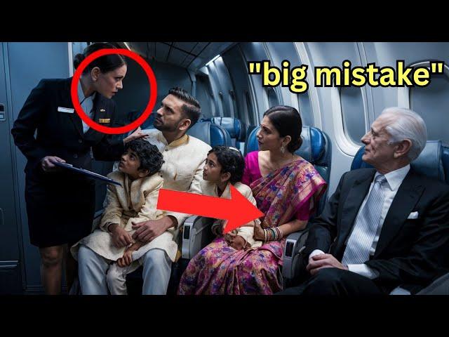 Flight Attendant Kicks Indian Family Off Plane, Finds Out They Own the Airline!