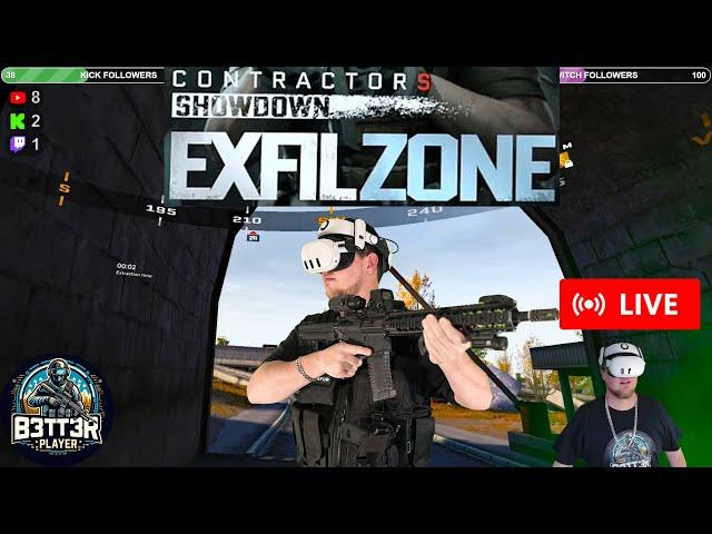 EXFIL Zone 🪖 Contractors Showdown - PCVR Thursday  Raids