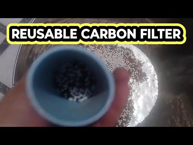 CARBON INLINE FILTER KO REUSABLE BNA SKTE H AAP. how make your carbon filter of RO water REUSABLE