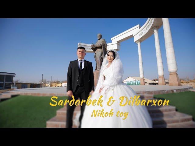 Sardorbek & Dilbarxon Nikoh to'y NURIK STUDIO +998913910029