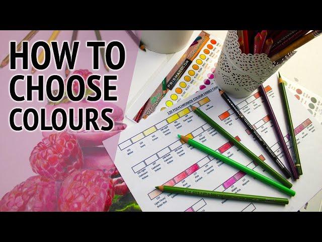 How to Pick Colored Pencils for Drawing | Coloured Pencil Picker App