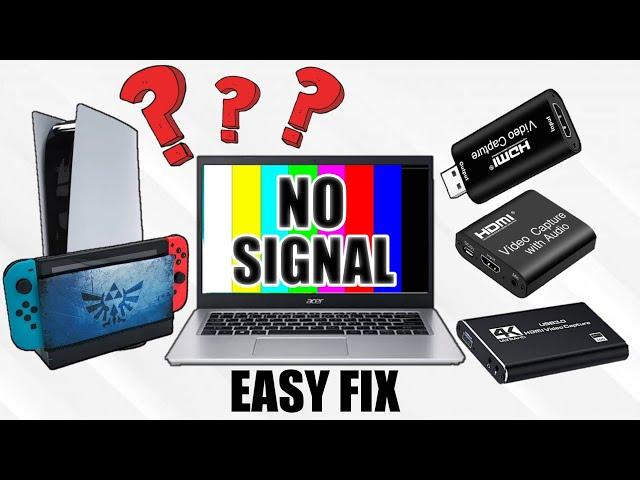 HDMI Video Capture Card Colored Line Signal Problem EASY FIX