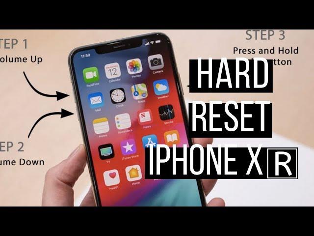 Apple iPhone XR - Restart / Soft Reset | Easy method