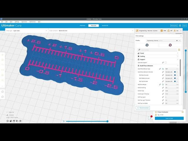 IDEX Calibration parts Plugin for Ultimaker Cura