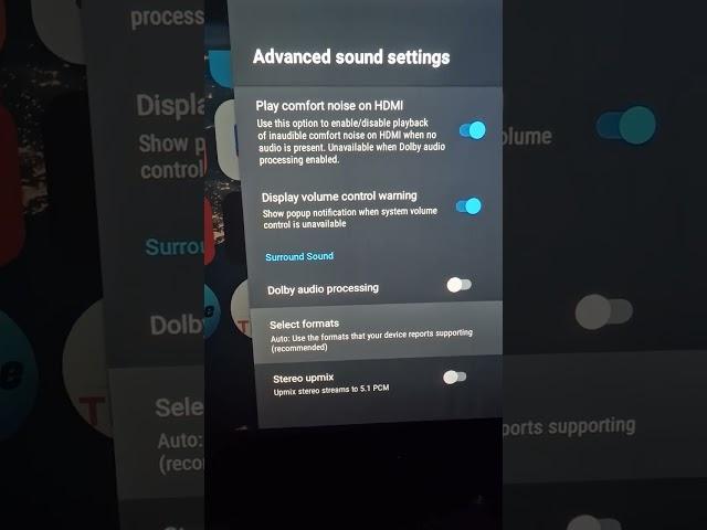 nvidia shield Pro 2019 home theater audio configuration.