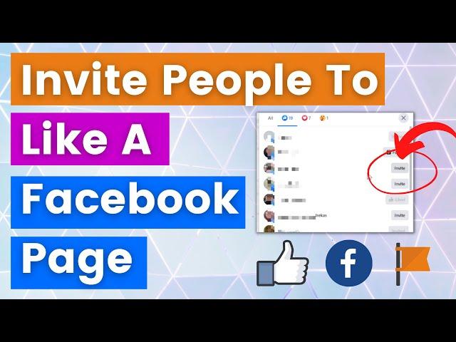 How To Invite People To Follow and Like Your Facebook Business Page? [in 2024]