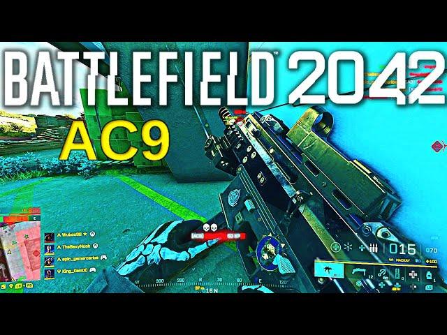 The NEW AC9 SMG is INSANE! - Battlefield 2042 AC9 Gameplay