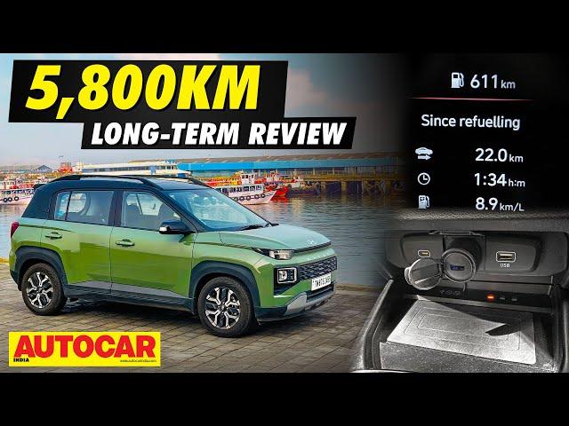 Hyundai Exter - 5,800km Long Term Review | Fuel efficiency, likes, dislikes, features |Autocar India