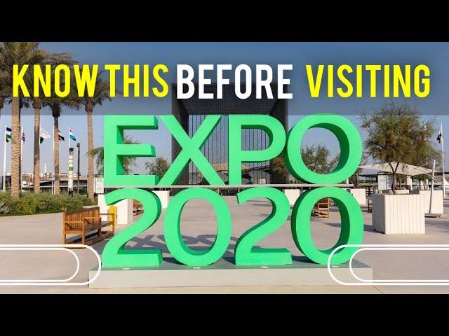 Things to know before visiting EXPO 2020|All about EXPO 2020| Tour & Tips