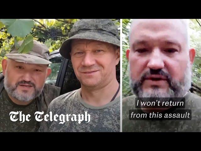 Two Russian soldiers predict their own deaths after arguing with commanding officer