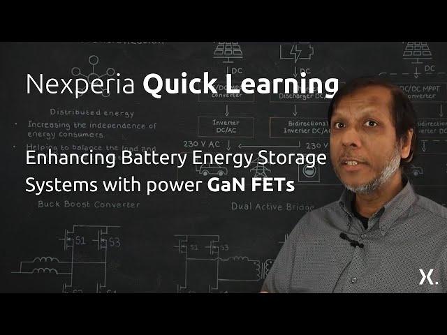 Enhancing Battery Energy Storage Systems with power GaN FETs