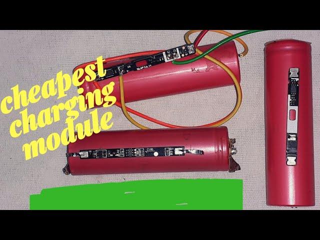 HOW TO MAKE CHEAPEST  LITHIUM CELL CHARGING MODULE