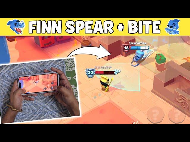 How to Play Finn (Spear + Bite) | Zooba