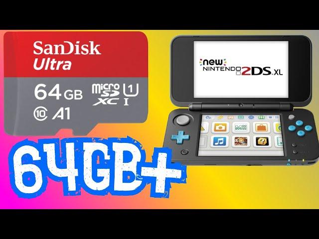 Format 64GB+ SD Card for 3DS/2DS