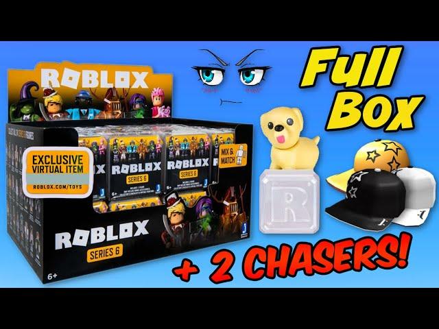 Roblox Celebrity Series 6 Blind Boxes & Code Items PLUS 2 BONUS CHASER CODES! Full Case White Boxes