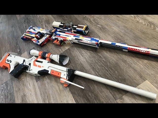 Lego AWP From CS:GO that shoots!