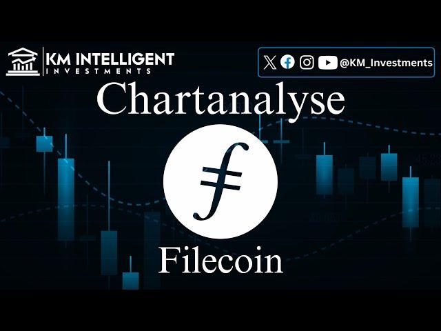 Filecoin FIL -  Chartanalyse der aktuellen Kursbewegungen, Neues Tief in Sicht? Elliot Wellen