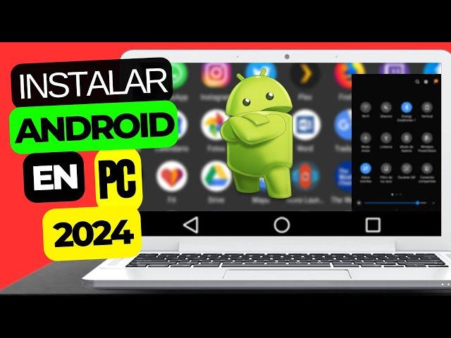 Cómo INSTALAR ANDROID en mi PC de forma fácil y rápida 2024 / DESCARGAR ANDROID PRIME OS en PC