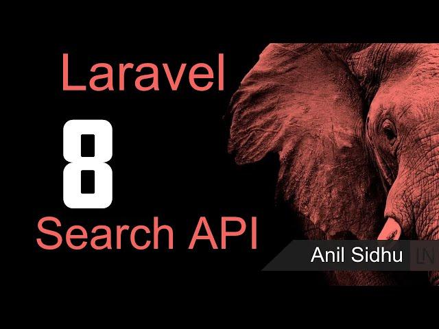 Laravel 8 tutorial -  Search API