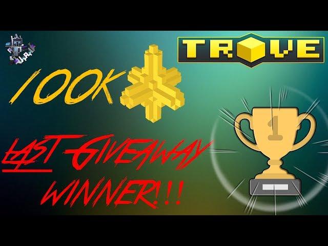 [Trove] Picking LAST 100K FLUX Give-away WINNER!!!